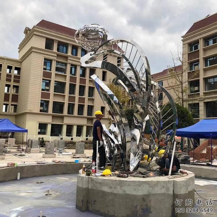 鏡面樹葉雕塑 現(xiàn)代金屬類植物 不銹鋼樹葉雕塑廠家 鏡面樹葉雕塑 現(xiàn)代金屬類植物 不銹鋼樹葉雕塑廠家