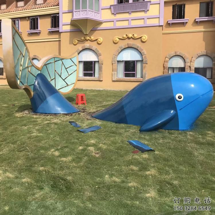 地面魚雕塑 半身魚不銹鋼雕塑 地面魚雕塑 半身魚不銹鋼雕塑