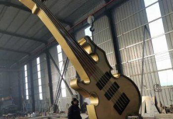 大提琴雕塑廠家 民族樂器風(fēng)情 大型大提琴雕塑