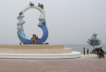海洋海星雕塑 彩繪卡通小品 室外廣場(chǎng)海星雕塑廠家