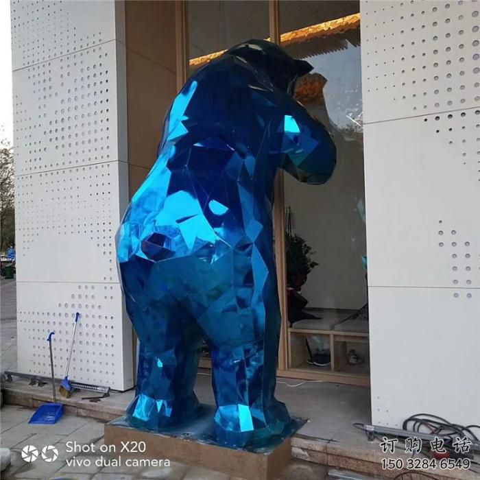 商場(chǎng)熊雕塑廠家 中式室內(nèi)小品 酒店拉絲熊雕塑 商場(chǎng)熊雕塑廠家 中式室內(nèi)小品 酒店拉絲熊雕塑