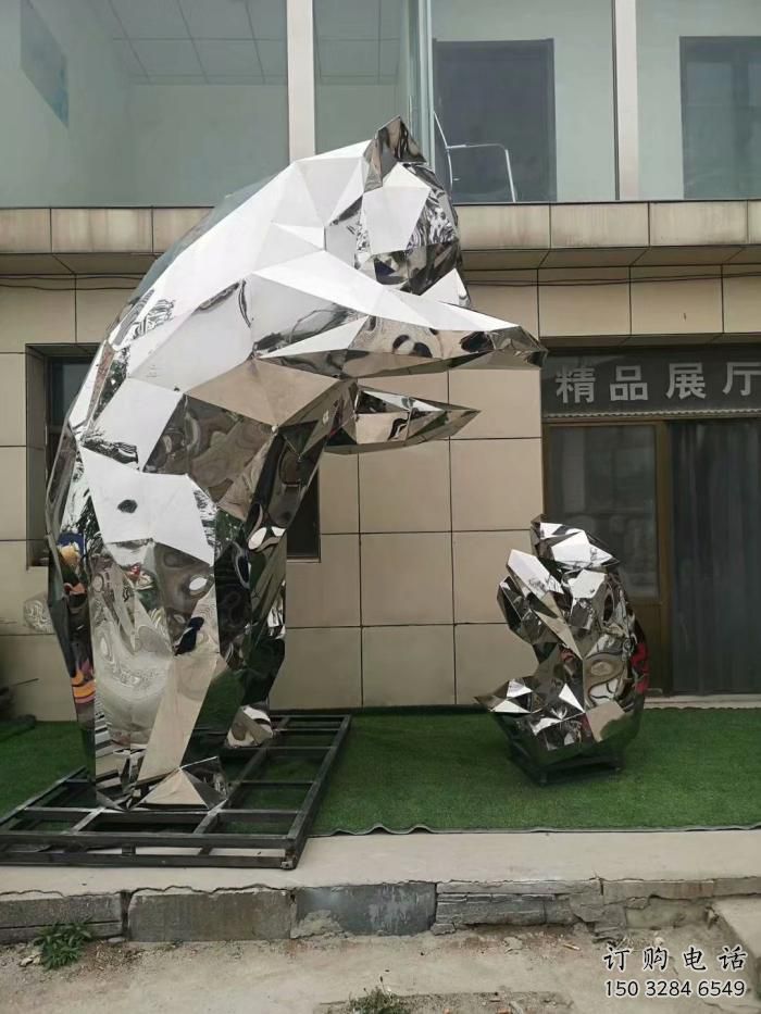 鏡面熊雕塑廠家 現(xiàn)代擺件 游樂(lè)場(chǎng)異形熊雕塑 鏡面熊雕塑廠家 現(xiàn)代擺件 游樂(lè)場(chǎng)異形熊雕塑