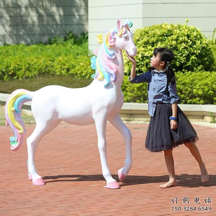 公園獨(dú)角獸雕塑廠家 中式抽象小品 風(fēng)景區(qū)仿古獨(dú)角獸雕塑
