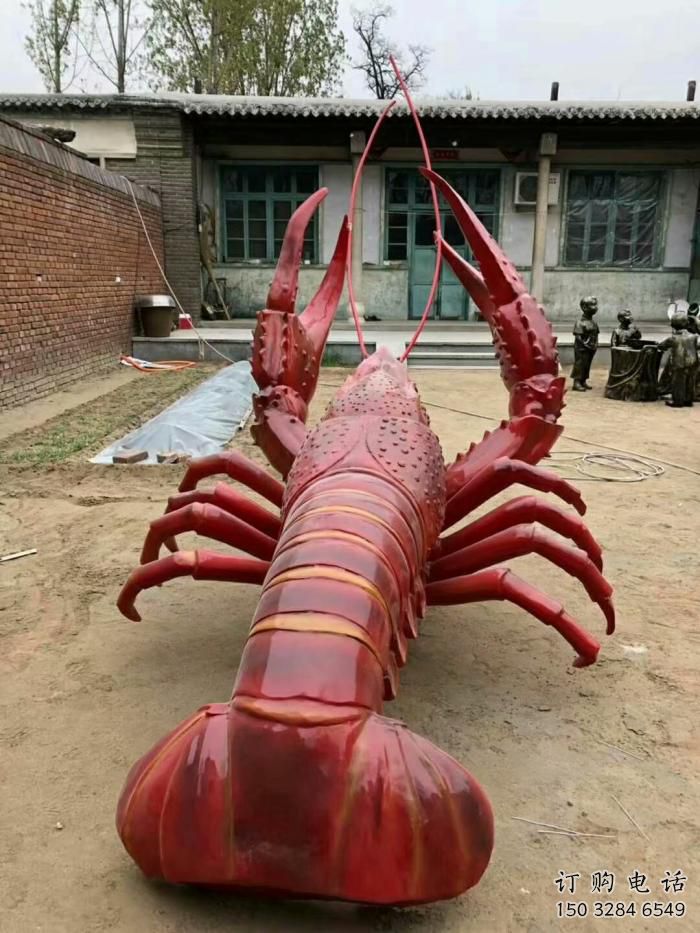 幼兒園龍蝦雕塑廠家 卡通噴漆小品 戶外異形龍蝦雕塑 幼兒園龍蝦雕塑廠家 卡通噴漆小品 戶外異形龍蝦雕塑