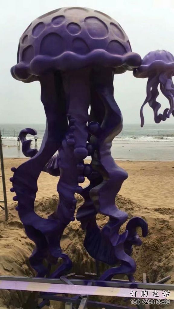 異形水母雕塑廠家 海洋異形擺件 公園拉絲水母雕塑 異形水母雕塑廠家 海洋異形擺件 公園拉絲水母雕塑