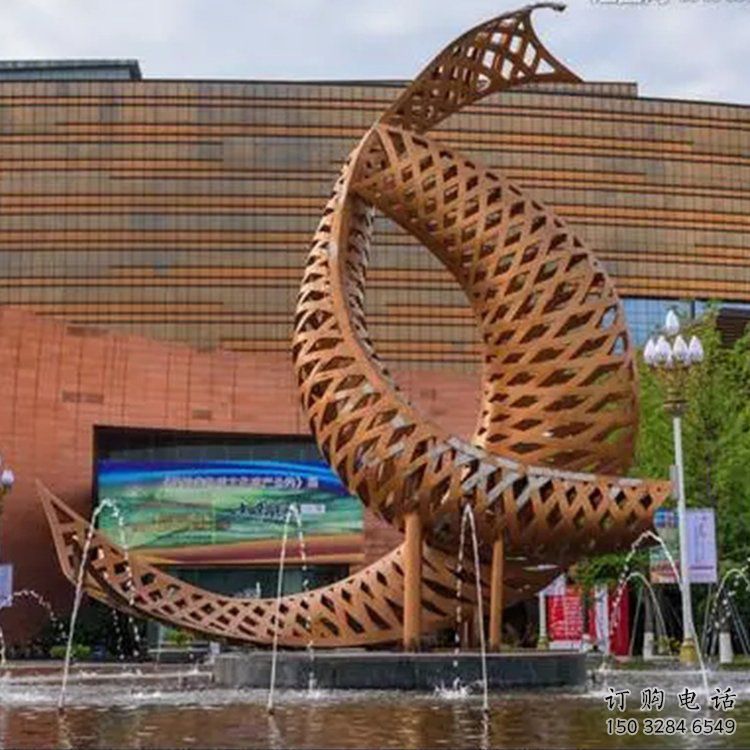 鏤空金魚雕塑廠家 卡通噴漆擺件 廣場抽象金魚雕塑 鏤空金魚雕塑廠家 卡通噴漆擺件 廣場抽象金魚雕塑
