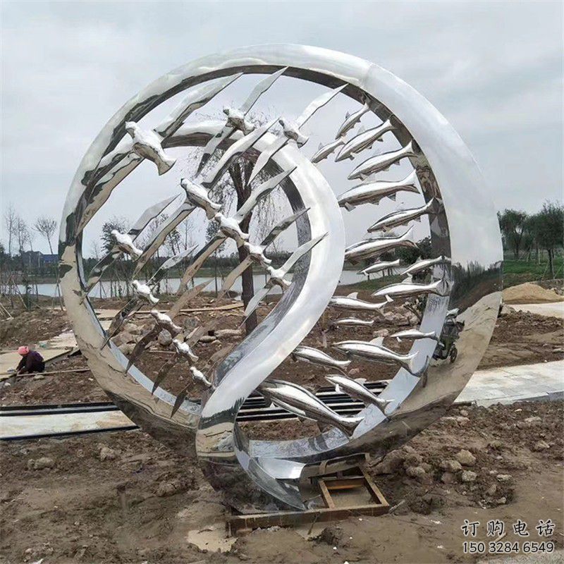 啞光麥穗魚雕塑廠家 大型鏤空擺件 風景區(qū)抽象麥穗魚雕塑 啞光麥穗魚雕塑廠家 大型鏤空擺件 風景區(qū)抽象麥穗魚雕塑