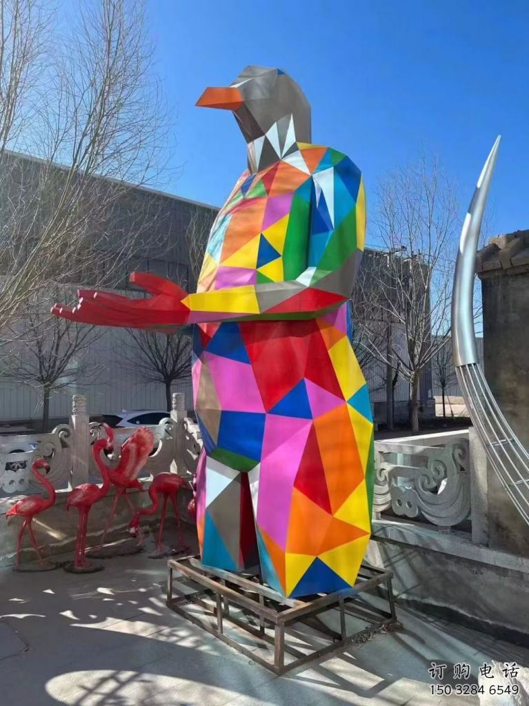 步行街飛鳥雕塑廠家 創(chuàng)意卡通擺件 大型切面飛鳥雕塑 步行街飛鳥雕塑廠家 創(chuàng)意卡通擺件 大型切面飛鳥雕塑