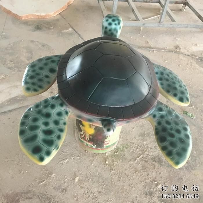 幼兒園烏龜?shù)袼軓S家 卡通噴漆小品 戶外異形烏龜?shù)袼? title=