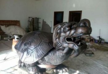街道烏龜雕塑廠家 創(chuàng)意村口小品 酒店拉絲烏龜雕塑
