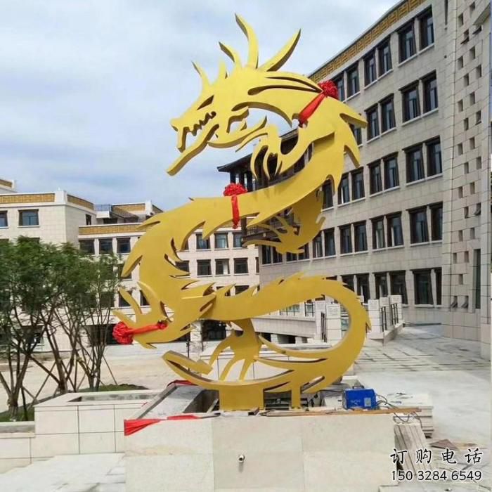 仿真飛龍雕塑廠家 大型剪影擺件 公園噴漆飛龍雕塑 仿真飛龍雕塑廠家 大型剪影擺件 公園噴漆飛龍雕塑
