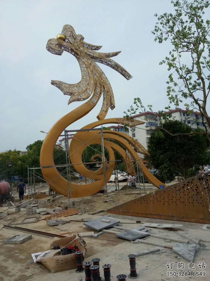 鏤空飛龍雕塑廠家 現(xiàn)代抽象擺件 廣場切面飛龍雕塑 鏤空飛龍雕塑廠家 現(xiàn)代抽象擺件 廣場切面飛龍雕塑
