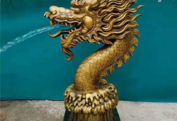 游樂場(chǎng)水龍雕塑廠家 海洋賓館擺件 戶外創(chuàng)意水龍雕塑