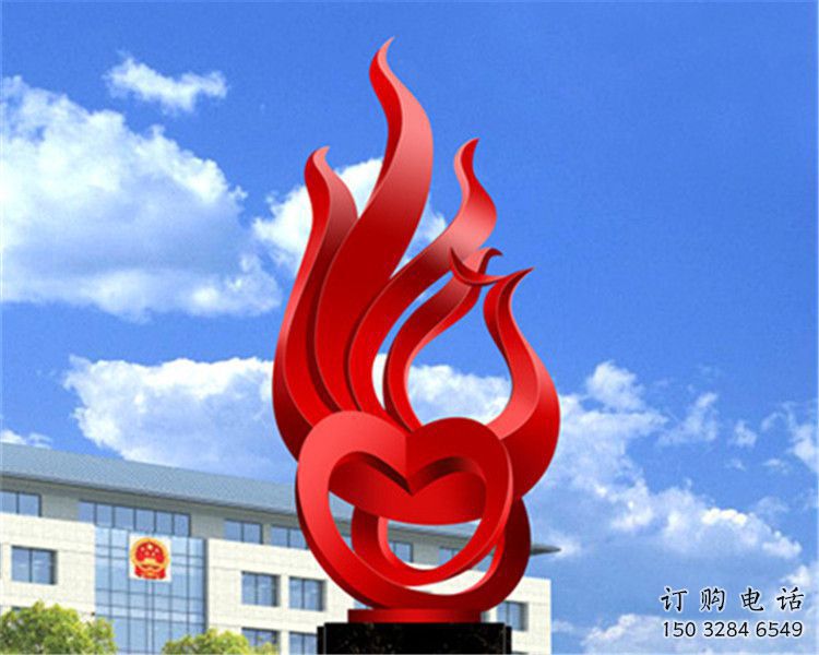 鍛造火鳳凰雕塑廠家 街頭噴漆擺件 廣場(chǎng)創(chuàng)意火鳳凰雕塑
