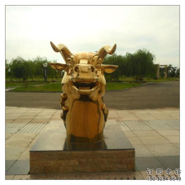 街道十二生肖雕塑廠家 創(chuàng)意小品 戶外十二生肖雕塑