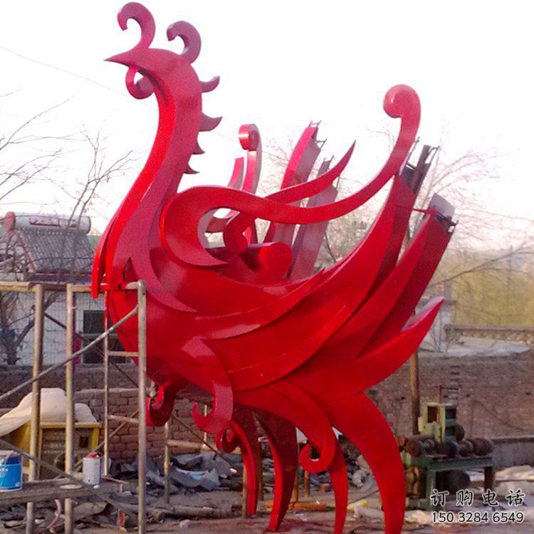 烤漆龍鳳呈祥雕塑廠家 公園廣場現(xiàn)代擺件 烤漆龍鳳呈祥雕塑廠家 公園廣場現(xiàn)代擺件