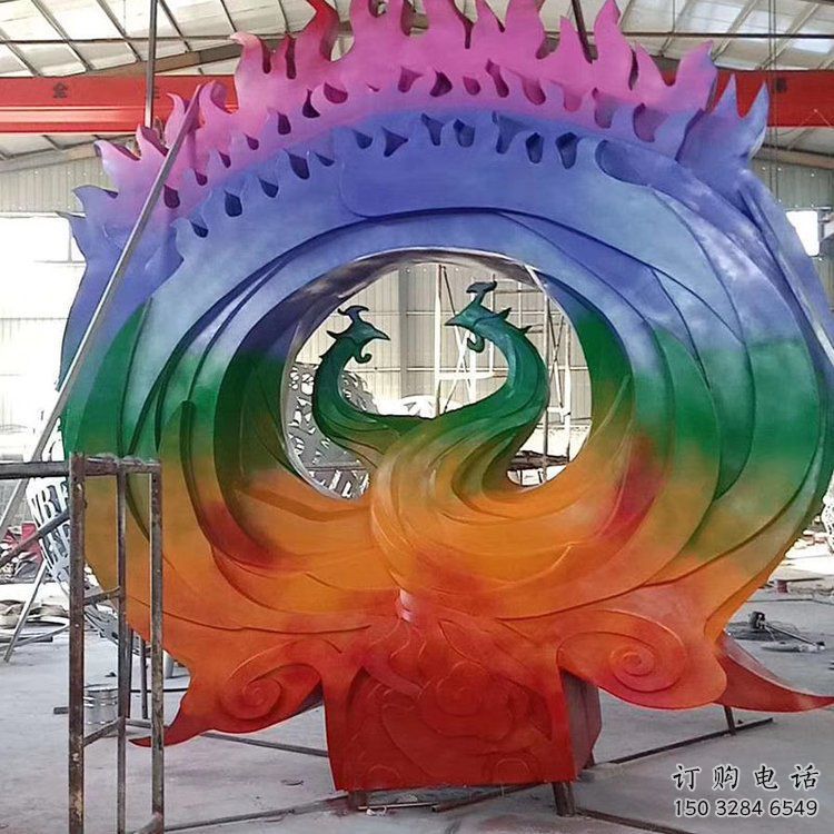 商場(chǎng)龍鳳呈祥雕塑廠家 中式小品 烤漆拉絲龍鳳呈祥雕塑 商場(chǎng)龍鳳呈祥雕塑廠家 中式小品 烤漆拉絲龍鳳呈祥雕塑