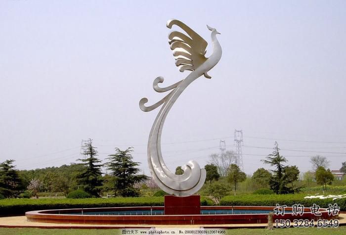 鏡面鳳鳥(niǎo)雕塑廠家 現(xiàn)代公園擺件 游樂(lè)場(chǎng)異形鳳鳥(niǎo)雕塑 鏡面鳳鳥(niǎo)雕塑廠家 現(xiàn)代公園擺件 游樂(lè)場(chǎng)異形鳳鳥(niǎo)雕塑