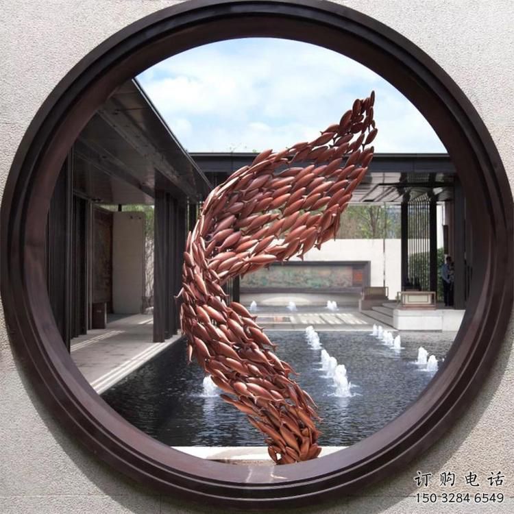 幾何魚群雕塑廠家 中式戶外擺件 現(xiàn)代切面魚群雕塑 幾何魚群雕塑廠家 中式戶外擺件 現(xiàn)代切面魚群雕塑