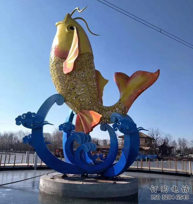 拉絲魚跨環(huán)雕塑廠家 大型剪影擺件 游樂場異形魚跨環(huán)雕塑 拉絲魚跨環(huán)雕塑廠家 大型剪影擺件 游樂場異形魚跨環(huán)雕塑