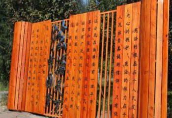 噴漆竹簡(jiǎn)雕塑廠家 中式村口小品 大型不銹鋼竹簡(jiǎn)雕塑