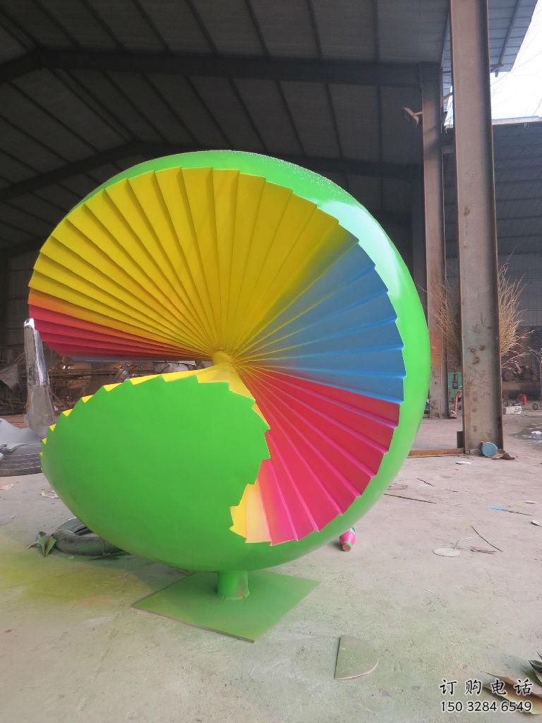 房地產(chǎn)球狀雕塑廠家 烤漆戶外擺件 大型不銹鋼球狀雕塑
