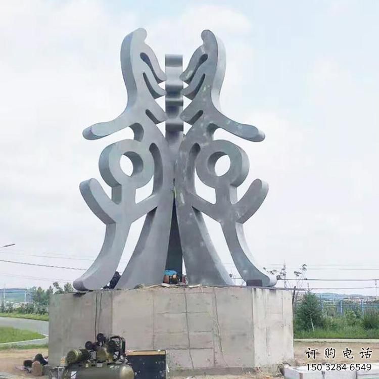 步行街甲骨文雕塑廠家 剪紙小品 鑄造不銹鋼甲骨文雕塑 步行街甲骨文雕塑廠家 剪紙小品 鑄造不銹鋼甲骨文雕塑