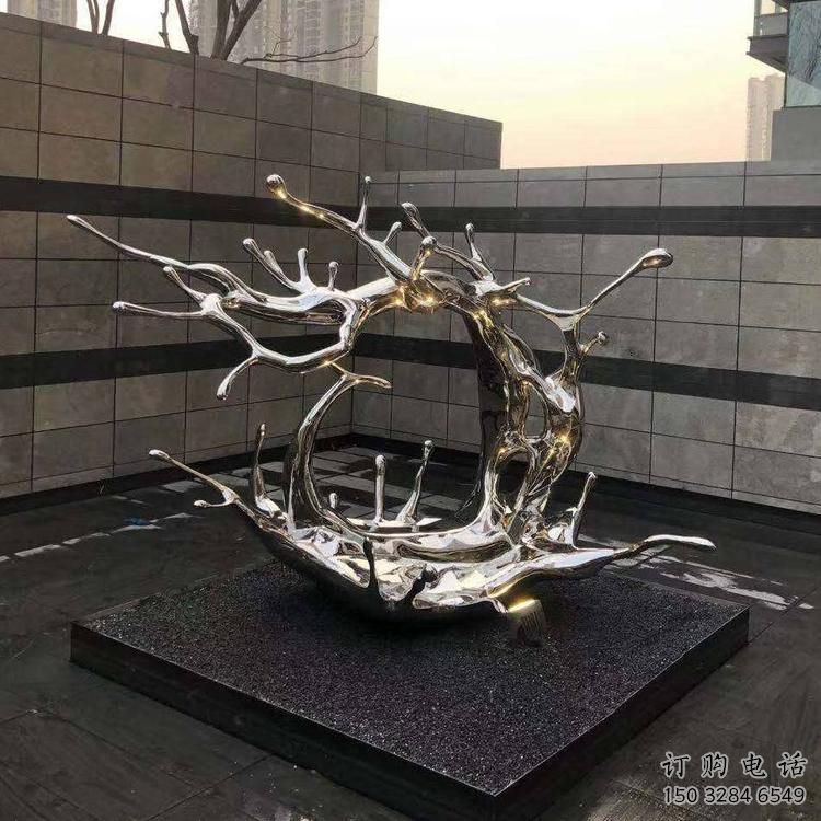幾何水浪雕塑廠家 現(xiàn)代創(chuàng)意小品 歐式不銹鋼水浪雕塑生產(chǎn) 幾何水浪雕塑廠家 現(xiàn)代創(chuàng)意小品 歐式不銹鋼水浪雕塑生產(chǎn)
