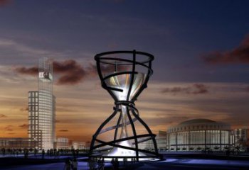 鏤空高腳杯雕塑廠家 廣場(chǎng)小品 戶外不銹鋼高腳杯雕塑生產(chǎn)