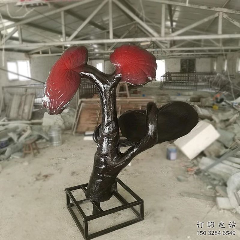 烤漆靈芝雕塑廠家 廣場小品 戶外不銹鋼靈芝雕塑 烤漆靈芝雕塑廠家 廣場小品 戶外不銹鋼靈芝雕塑