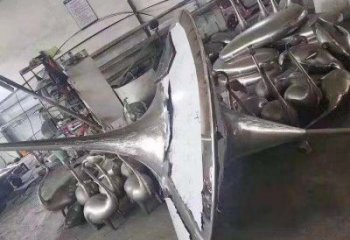 公園陀螺雕塑廠家 戶外擺件 現(xiàn)代不銹鋼陀螺雕塑