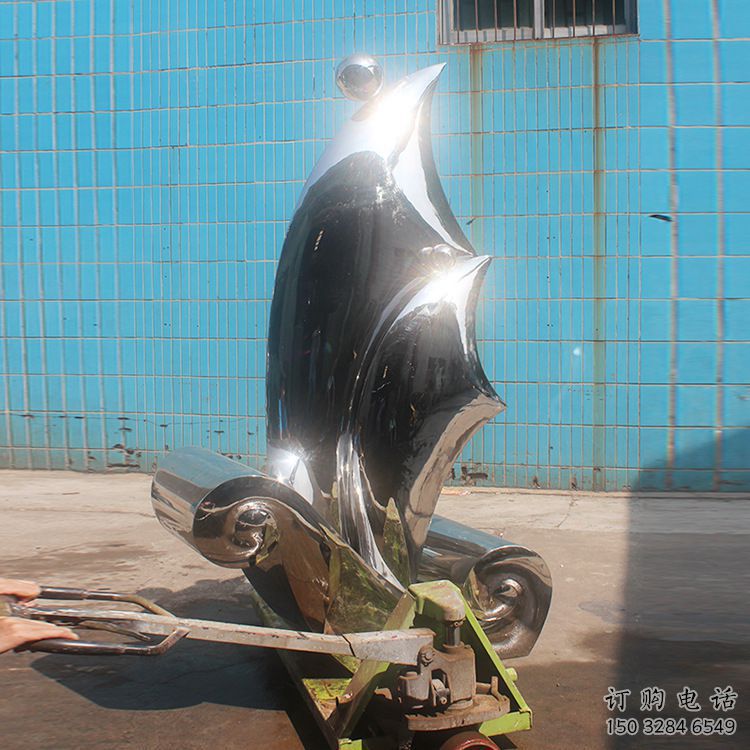 幾何一帆風(fēng)順雕塑廠家 大型現(xiàn)代不銹鋼小品 幾何一帆風(fēng)順雕塑廠家 大型現(xiàn)代不銹鋼小品