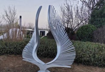 創(chuàng)意鳳尾雕塑廠(chǎng)家 公園小品 大型不銹鋼鳳尾雕塑生產(chǎn)