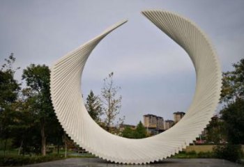 街頭鳳尾雕塑廠家 大型別墅區(qū)擺件 鋼管不銹鋼鳳尾雕塑生產