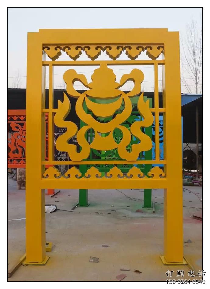 異形屏風(fēng)雕塑廠家 現(xiàn)代小品 公園不銹鋼屏風(fēng)雕塑