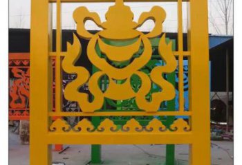 異形屏風雕塑廠家 現(xiàn)代小品 公園不銹鋼屏風雕塑