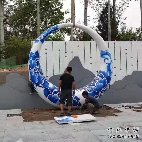 彩繪圓月雕塑廠家 公園小品 步行街不銹鋼圓月雕塑生產(chǎn) 彩繪圓月雕塑廠家 公園小品 步行街不銹鋼圓月雕塑生產(chǎn)