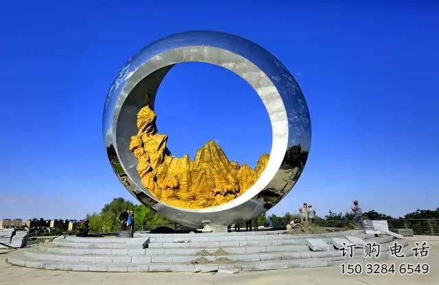 房地產(chǎn)圓月雕塑廠家 現(xiàn)代擺件 鍛造不銹鋼圓月雕塑生產(chǎn) 房地產(chǎn)圓月雕塑廠家 現(xiàn)代擺件 鍛造不銹鋼圓月雕塑生產(chǎn)
