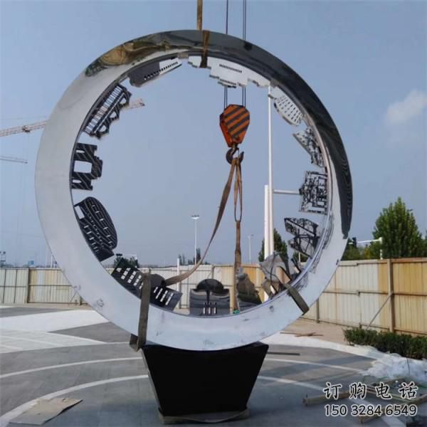 戶外環(huán)形雕塑廠家 鏡面創(chuàng)意小品 大型不銹鋼環(huán)形雕塑生產(chǎn) 戶外環(huán)形雕塑廠家 鏡面創(chuàng)意小品 大型不銹鋼環(huán)形雕塑生產(chǎn)