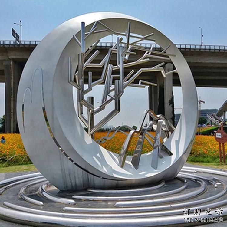創(chuàng)意環(huán)形雕塑廠家 現(xiàn)代小品 公園不銹鋼環(huán)形雕塑生產(chǎn) 創(chuàng)意環(huán)形雕塑廠家 現(xiàn)代小品 公園不銹鋼環(huán)形雕塑生產(chǎn)