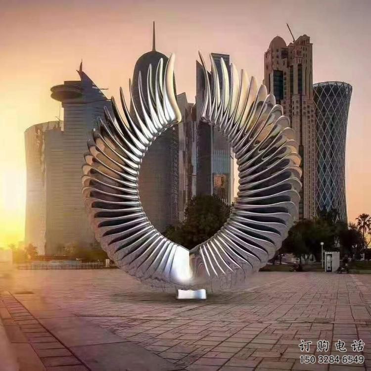 中式圓圈雕塑廠家 啞光小品 游樂場不銹鋼圓圈雕塑制作 中式圓圈雕塑廠家 啞光小品 游樂場不銹鋼圓圈雕塑制作