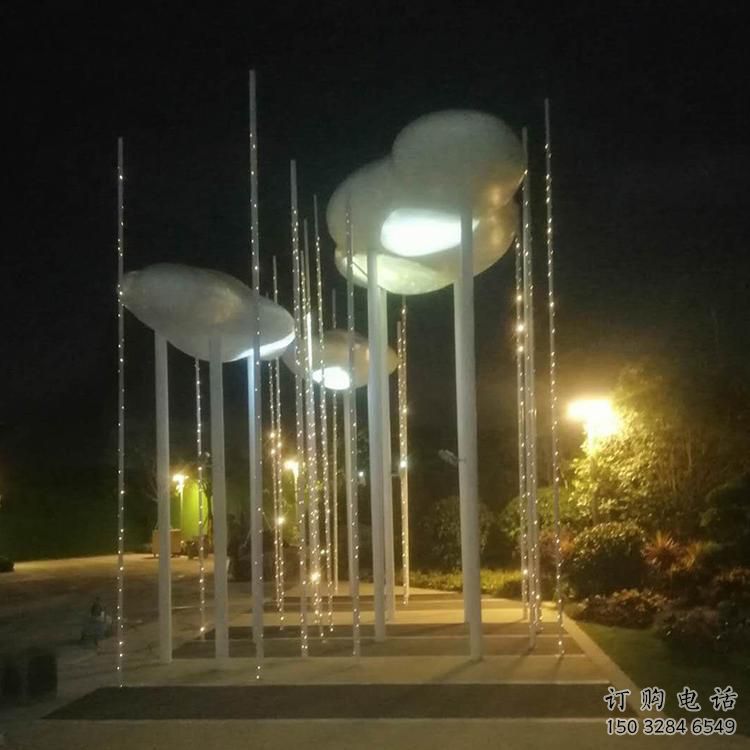 燈光云彩雕塑廠家 燈光小品 商業(yè)街不銹鋼云彩雕塑制作 燈光云彩雕塑廠家 燈光小品 商業(yè)街不銹鋼云彩雕塑制作