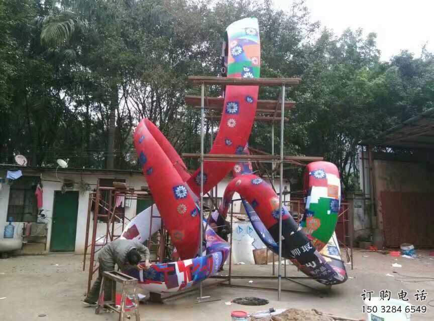 步行街彩帶雕塑廠家 游樂(lè)場(chǎng)小品 大型不銹鋼彩帶雕塑生產(chǎn) 步行街彩帶雕塑廠家 游樂(lè)場(chǎng)小品 大型不銹鋼彩帶雕塑生產(chǎn)