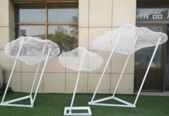 戶外云梯雕塑廠家 噴漆小品 現(xiàn)代不銹鋼云梯雕塑制作