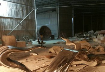 公園飄帶雕塑廠家 鏡面創(chuàng)意小品 戶外不銹鋼飄帶雕塑生產(chǎn)