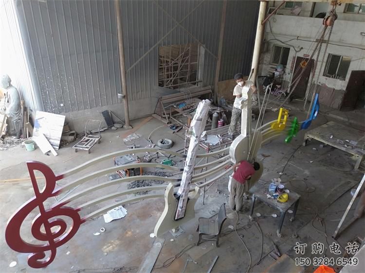 大型商場(chǎng)音符雕塑廠家 現(xiàn)代擺件 烤漆不銹鋼音符雕塑生產(chǎn) 大型商場(chǎng)音符雕塑廠家 現(xiàn)代擺件 烤漆不銹鋼音符雕塑生產(chǎn)