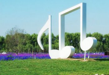 創(chuàng)意樂(lè)譜雕塑廠家 戶外小品 公園不銹鋼樂(lè)譜雕塑生產(chǎn)