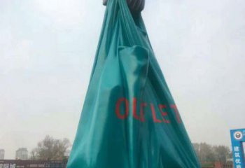 大型手提包雕塑廠(chǎng)家 歐式小品 戶(hù)外烤漆手提包雕塑