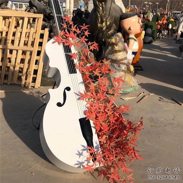 商業(yè)街小提琴雕塑廠家 音樂擺件 烤漆不銹鋼小提琴雕塑 商業(yè)街小提琴雕塑廠家 音樂擺件 烤漆不銹鋼小提琴雕塑