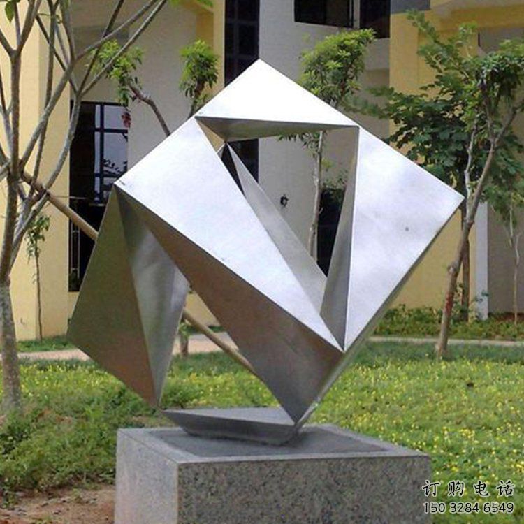 抽象正方體雕塑廠家 公園小品 戶外不銹鋼正方體雕塑 抽象正方體雕塑廠家 公園小品 戶外不銹鋼正方體雕塑